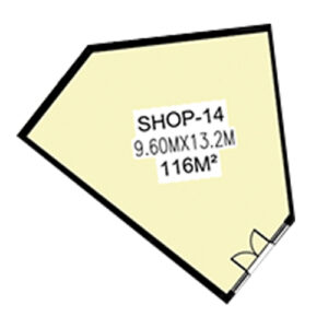 shop – 14 | 9.60 × 13.2 m