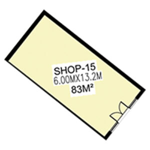 shop – 15 | 6 × 13.2 m