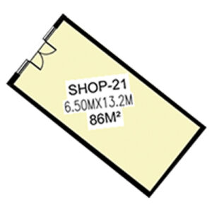 shop –21 | 6.50 × 13.2 m