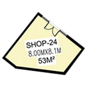 shop –24 | 8 × 8.1 m