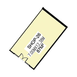 shop –26 | 7 × 12.38 m