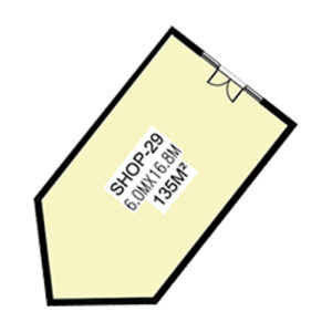 shop –29 | 6 × 16.8 m