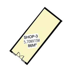 shop - 03 | 5.70 × 15 m
