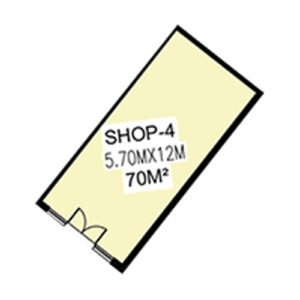 shop – 04 | 5.70 × 12 m